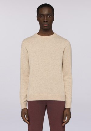 GIROCOLLO - Strickpullover - cream pisa