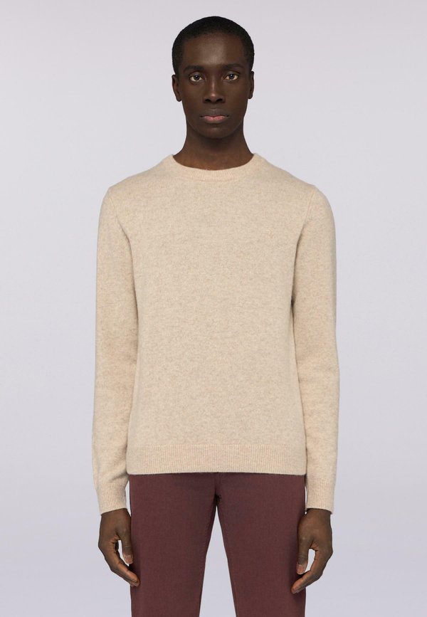 GIROCOLLO - Strickpullover - cream pisa