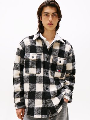 Tommy Jeans OVERSHIRT UNISEX - Lahka jakna - black