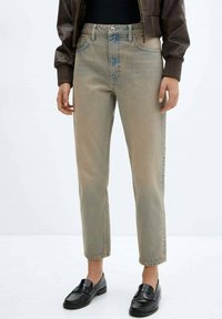 Mango Těhotenské džíny - blue denim