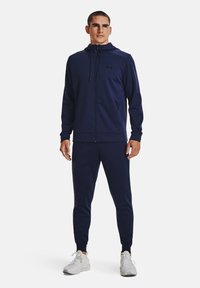 Under Armour ARMOUR FLEECE - Felpa con cappuccio - midnight navy