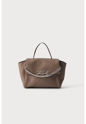 KARL LAGERFELD, K/SIGNATURE - Дамска чанта - taupe