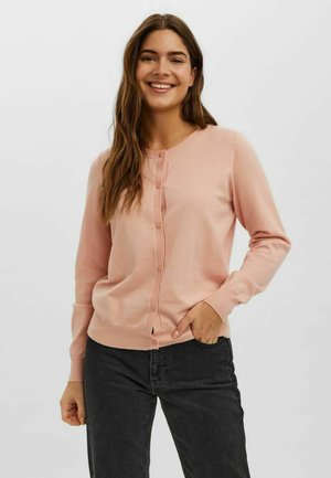 Cardigan - misty rose