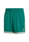 MOCK EYELET - Tracksuit bottoms - collegiate green