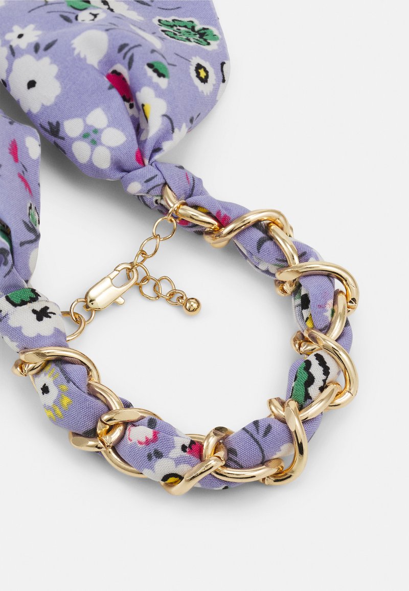 Damen Halsketten | Pieces PCROSA THREADED BRACELET Armband gold-coloured /purple/goldfarben - IC56728 Damen Halsketten | Pieces PCROSA THREADED BRACELET Armband gold-coloured /purple/goldfarben - IC56728