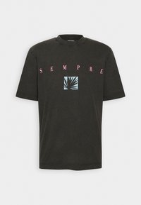 Jack & Jones JOREXOTIC TEE CREW NECK UNISEX  - Camiseta estampada - black