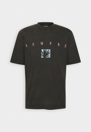 JOREXOTIC TEE CREW NECK UNISEX  - Camiseta estampada - black