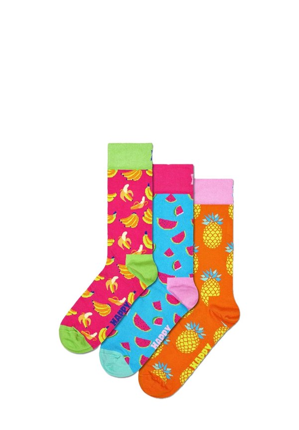 3-PACK FRUITY MIX - Socken