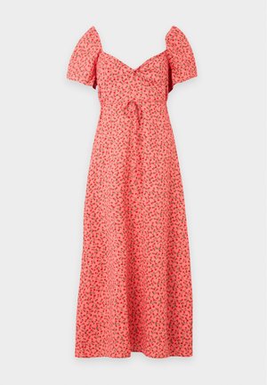 New Look, DARK  DITSY TEA MIDI - Jurk - red pattern