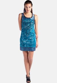Koroshi SLEEVELESS - Pouzdrové šaty - cobalto   dark blue