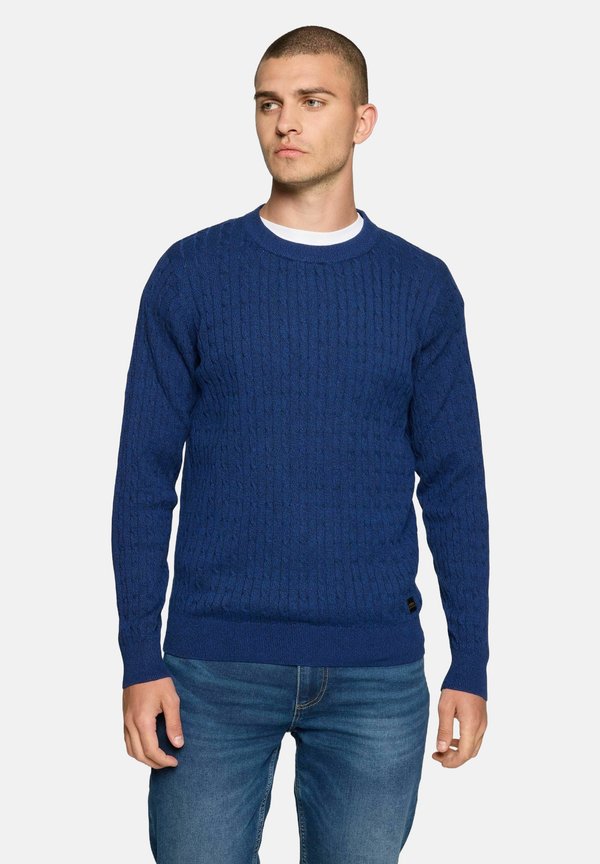 VITUS CABLE - Strickpullover - deep marine