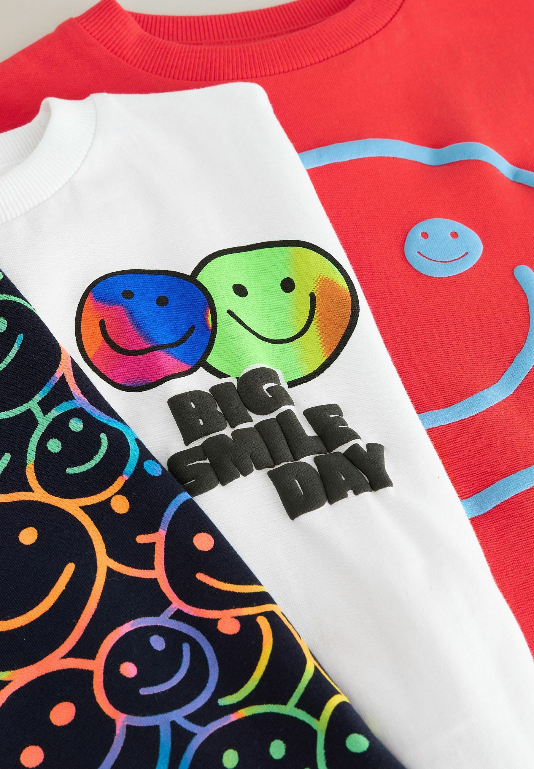 Next REGULAR FIT - SHORT SLEEVE 3 PACK - Print T-shirt - multi