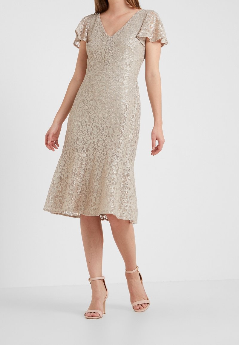 Lauren Ralph Lauren Cocktailkleid/festliches Kleid - beige