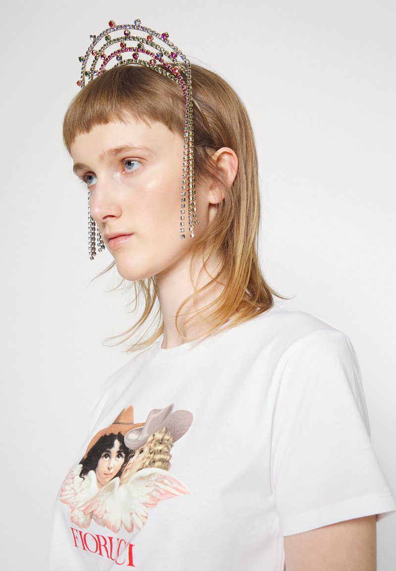 Damen Kleider | Fiorucci COWBOY ANGELS TEE T-Shirt print white/weiß - YP85794 Damen Kleider | Fiorucci COWBOY ANGELS TEE T-Shirt print white/weiß - YP85794