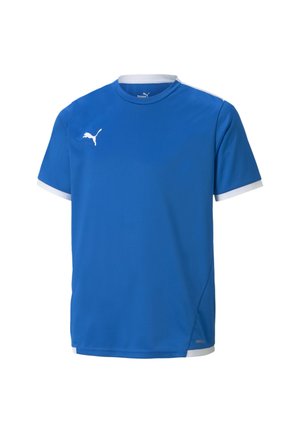 TEAM LIGA YOUTH FOOTBALL - T-shirt imprimé - electric blue lemonade-puma white