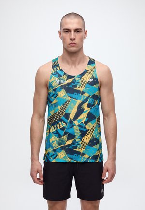 New Balance, NYC MARATHON ATHLETICS PRINTED SINGLET - Топ - multi colors (mlt)