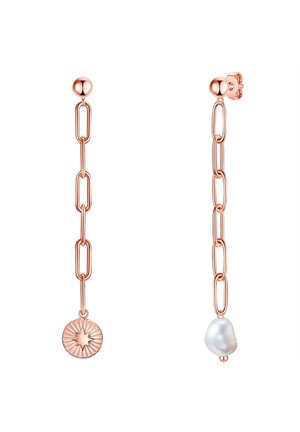 Earrings - rose gold-coloured