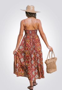 Cupshe BOHO CHIC PRINTED  - Denní šaty - ochre