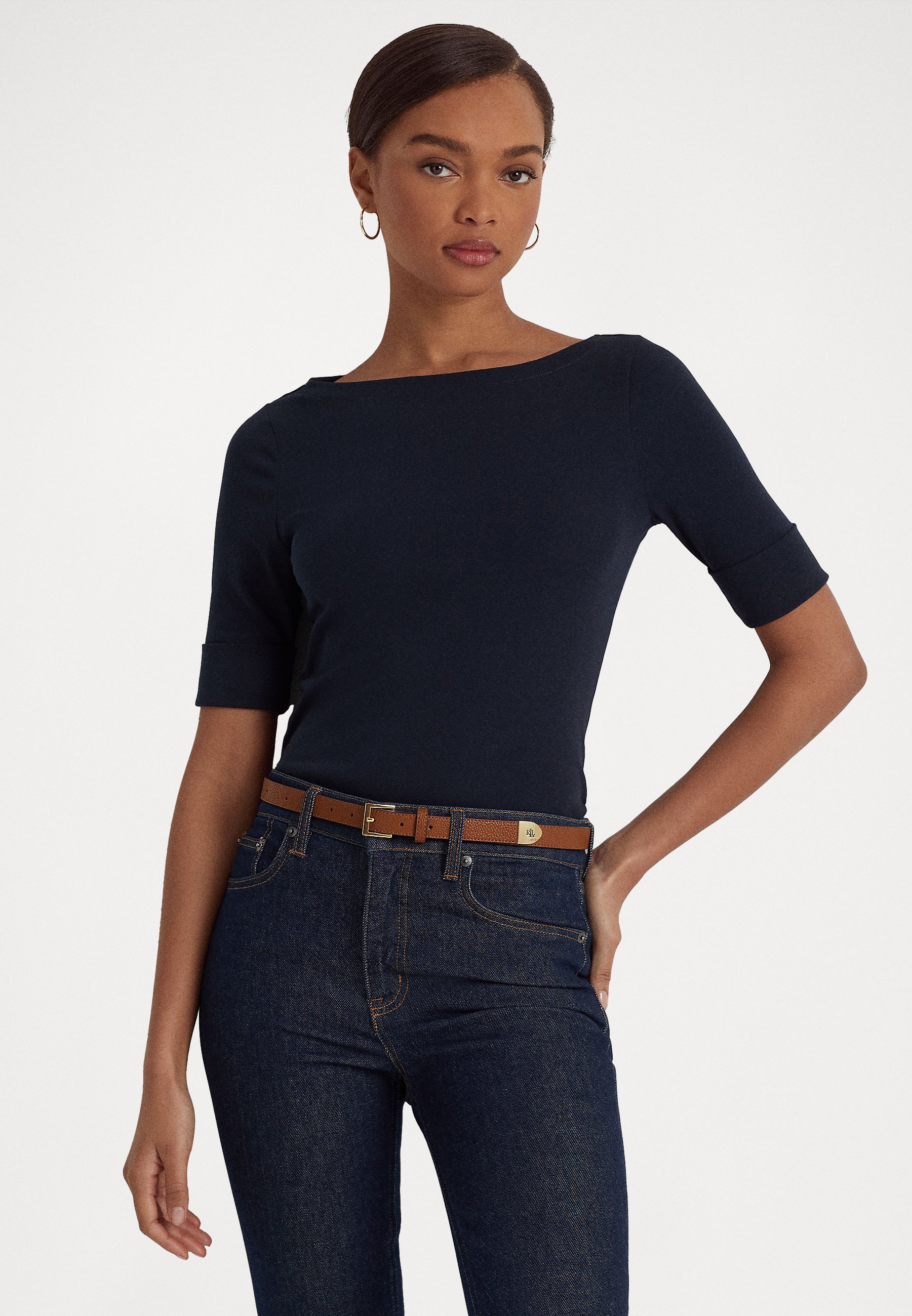 ralph lauren t shirt damen dunkelblau