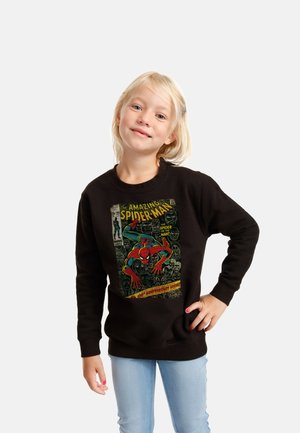 Henry Tiger, SPIDER-MAN COMICS SPIDEY FRONT COVER - Sweatshirt - jet black