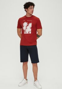 s.Oliver T-shirt print - preiselbeere