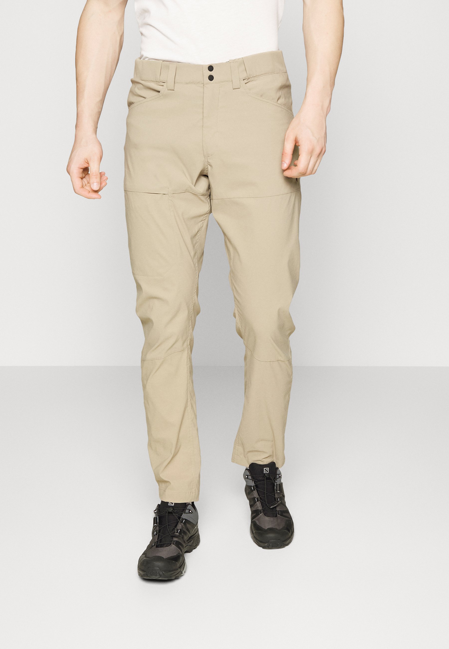 Pantalón largo de felpa Beige Mujer | Pantalones Pimkie — Beansandcroydon