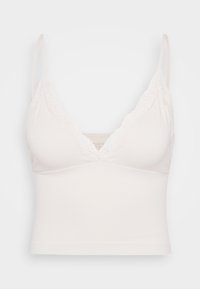 ONLVICKY SINGLET V NECK  - Bluză de corp - peach taffy