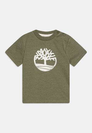 SHORT SLEEVES TEE - Nyomott mintás póló - green