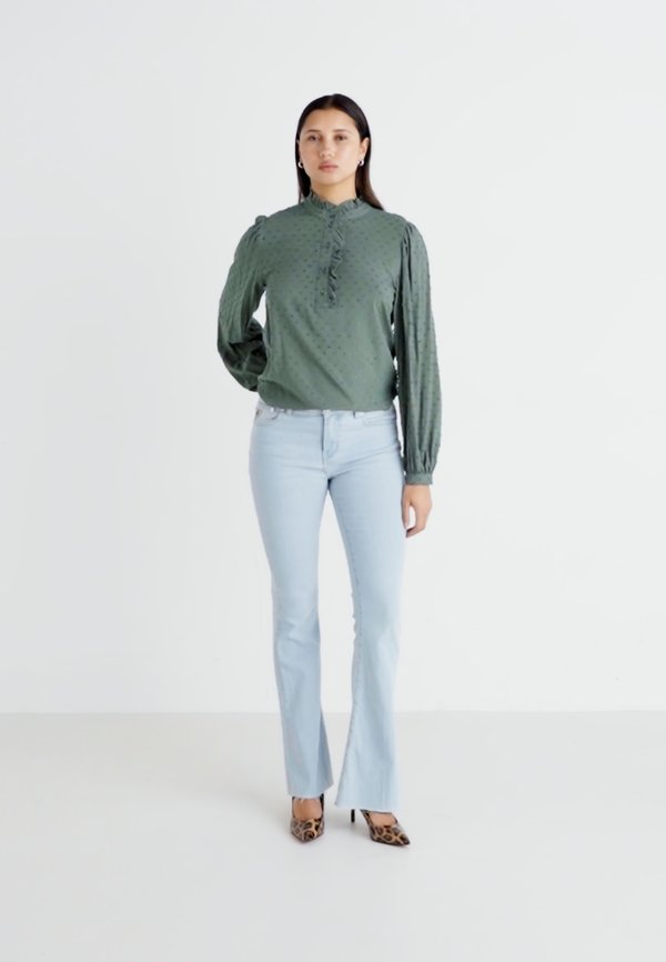 JDYDIANA LIFE FRILL - Blouse - laurel wreath3