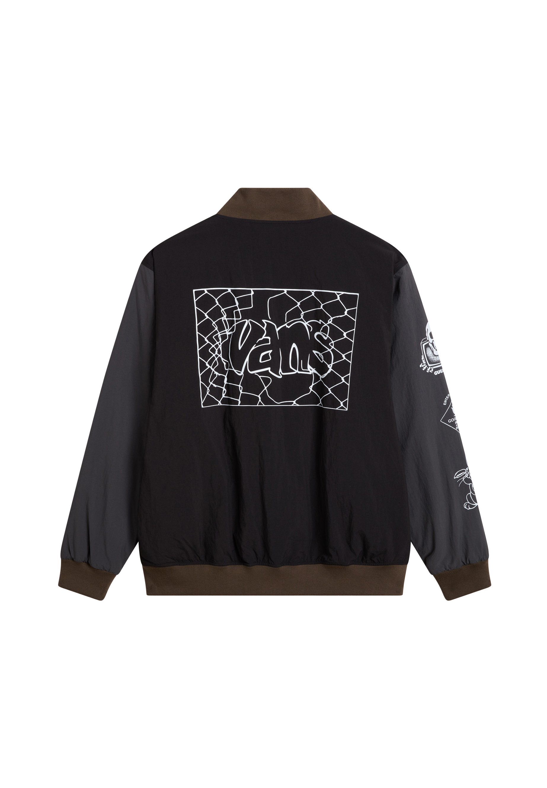 Vans Bomber Jacket - black asphalt/black - Zalando