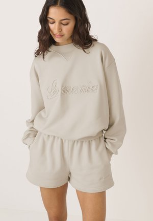 LA MANIA Mikina - mottled beige