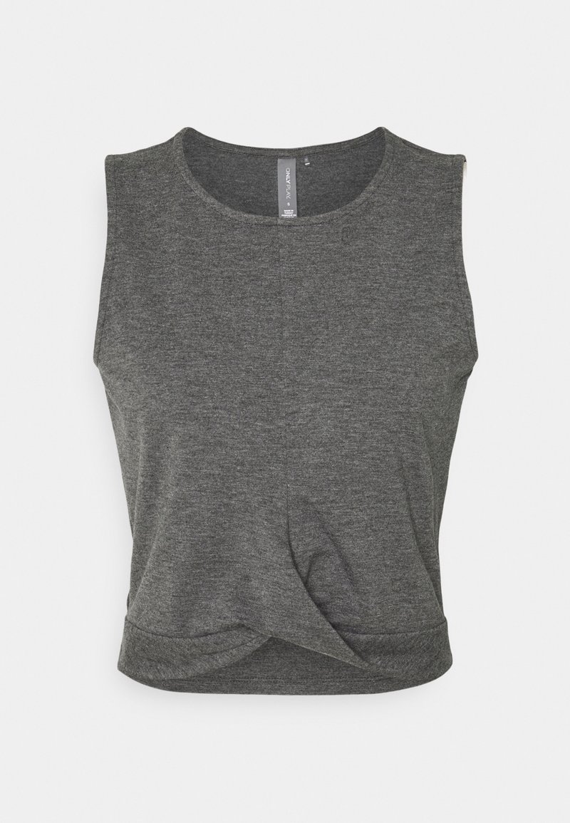ONLY Play T-shirt basique - mottled light grey