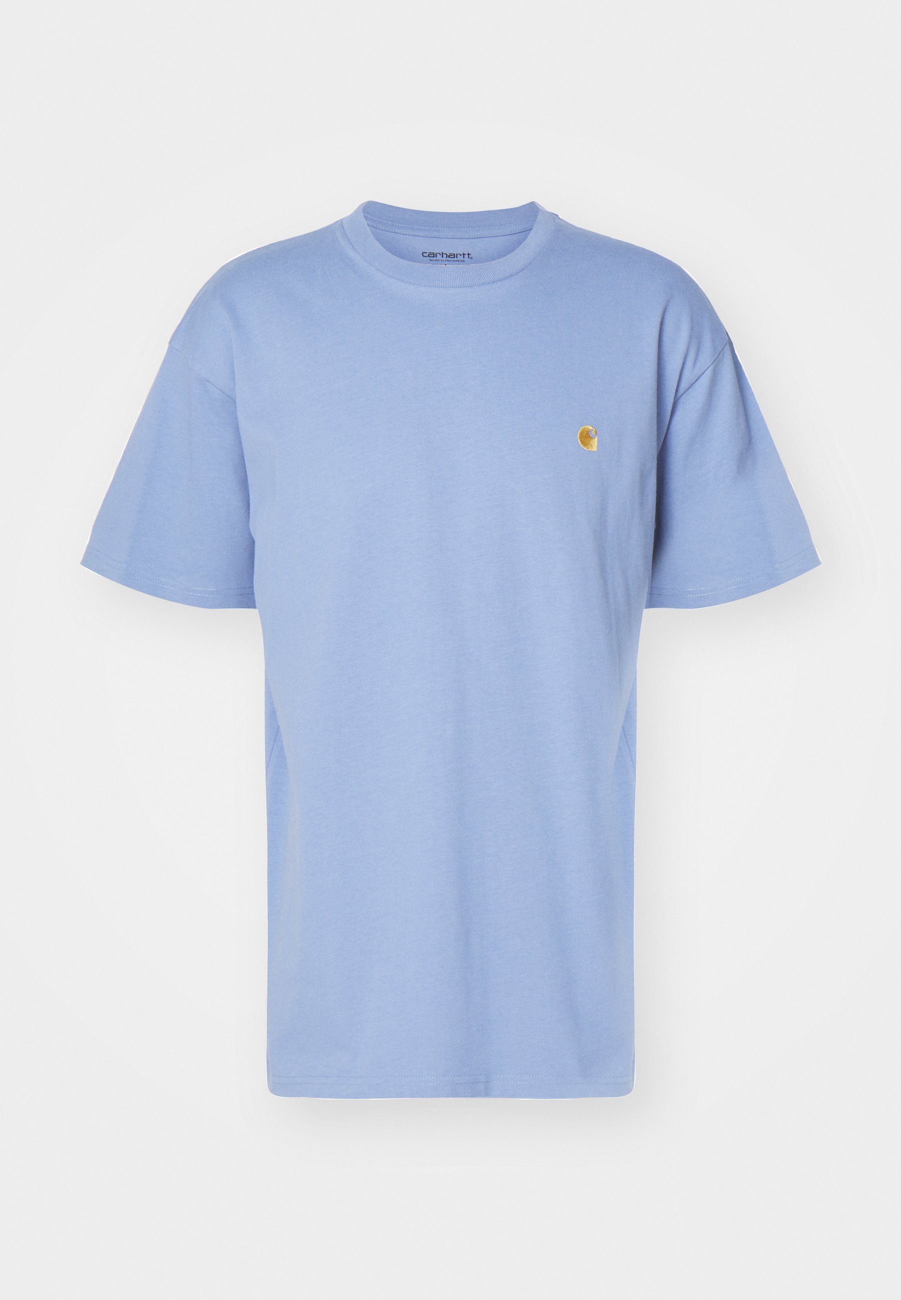 Carhartt WIP CHASE - T-shirt basique - charm blue/gold/bleu