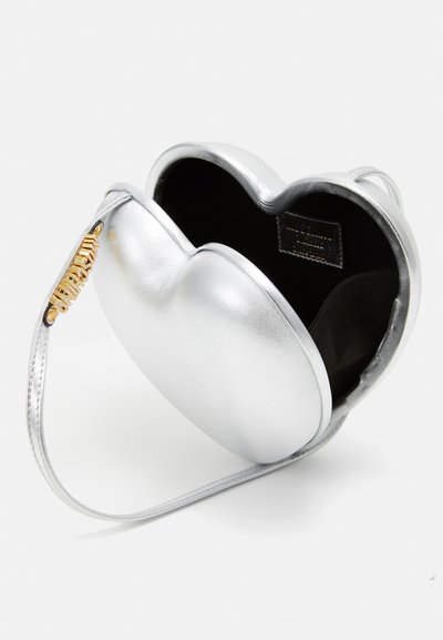 MOSCHINO HEARTBEAT BAG - Sac à main - fantasia nichel