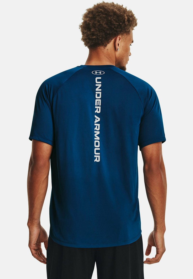 Under Armour TECH REFLECTIVE Sports Tshirts varsity blue/blå
