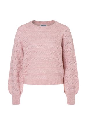 RUNDHALS - Pullover - dusty rose