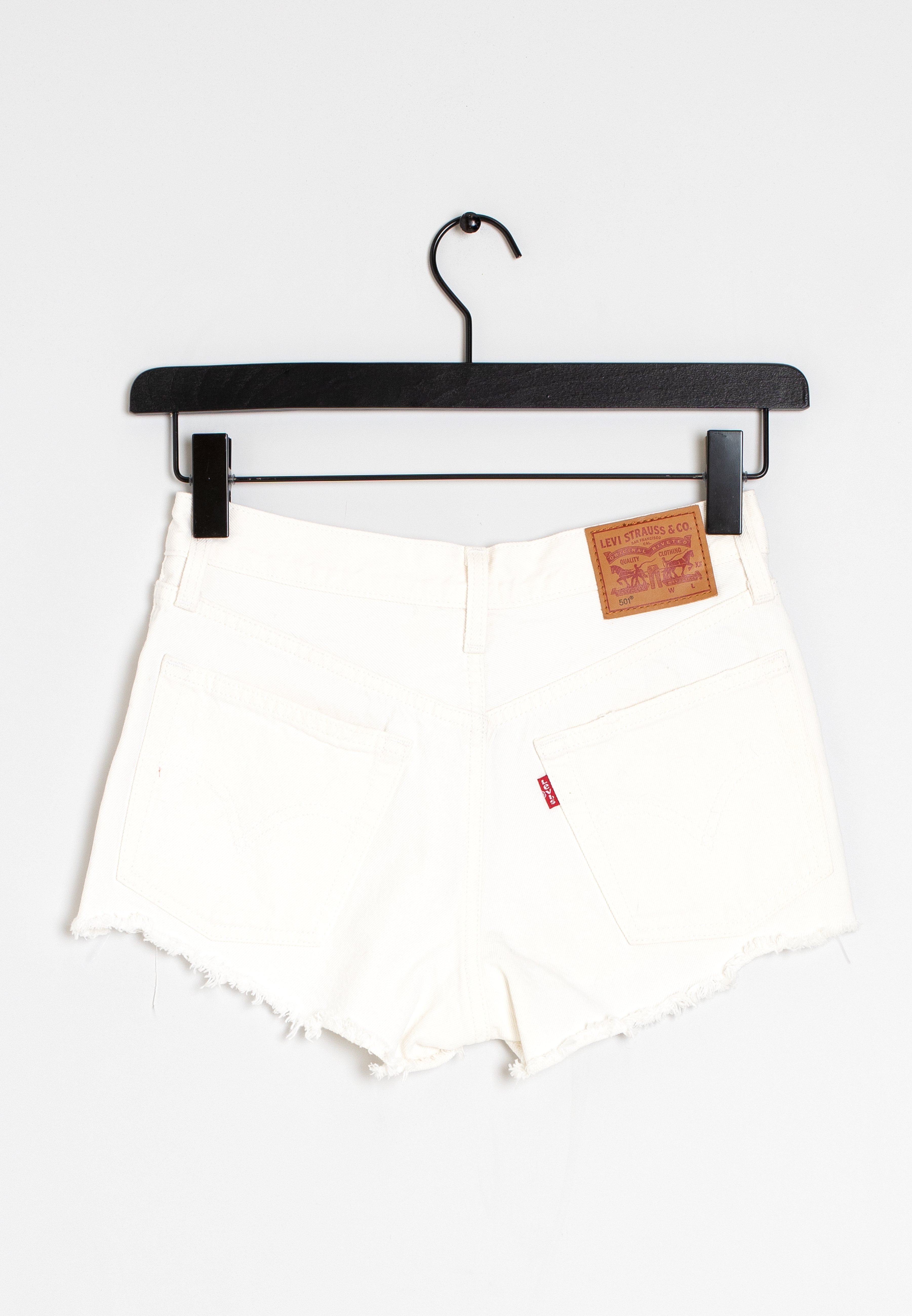 Levi's® Shorts di jeans - white/bianco - Zalando.it