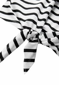 THE SET REGULAR FIT - 3 PACK  - T-shirts basic - black white black and white stripe