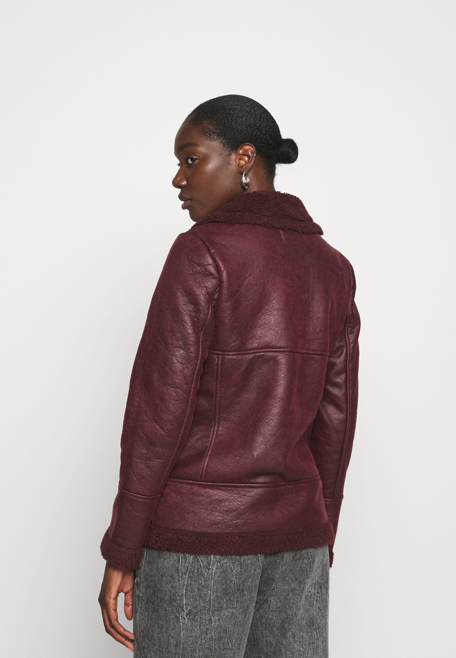 dorothy perkins shearling jacket