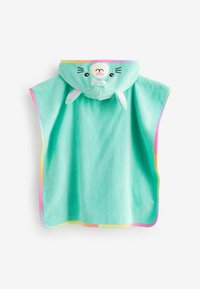 Next PONCHO  - REGULAR FIT - Albornoz - aqua blue