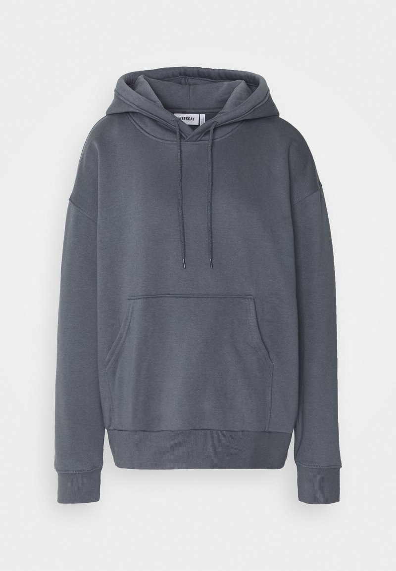 Weekday Felpa con cappuccio - blue-grey
