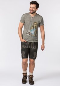 Stockerpoint T-Shirt print - stein