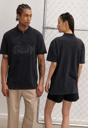 UNISEX - Polo marškinėliai - black