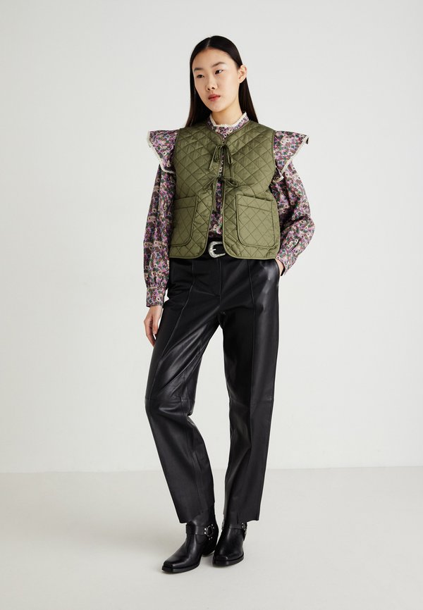 NMIRIS QUILTED BOW VEST - Waistcoat - kalamata4