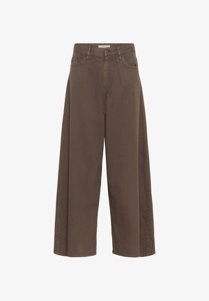 InWear, GLADYSIW OVERSIZE JEANS - Široké nohavice - coffee quartz