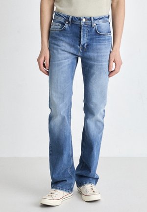 Vaqueros rectos - dark-blue denim