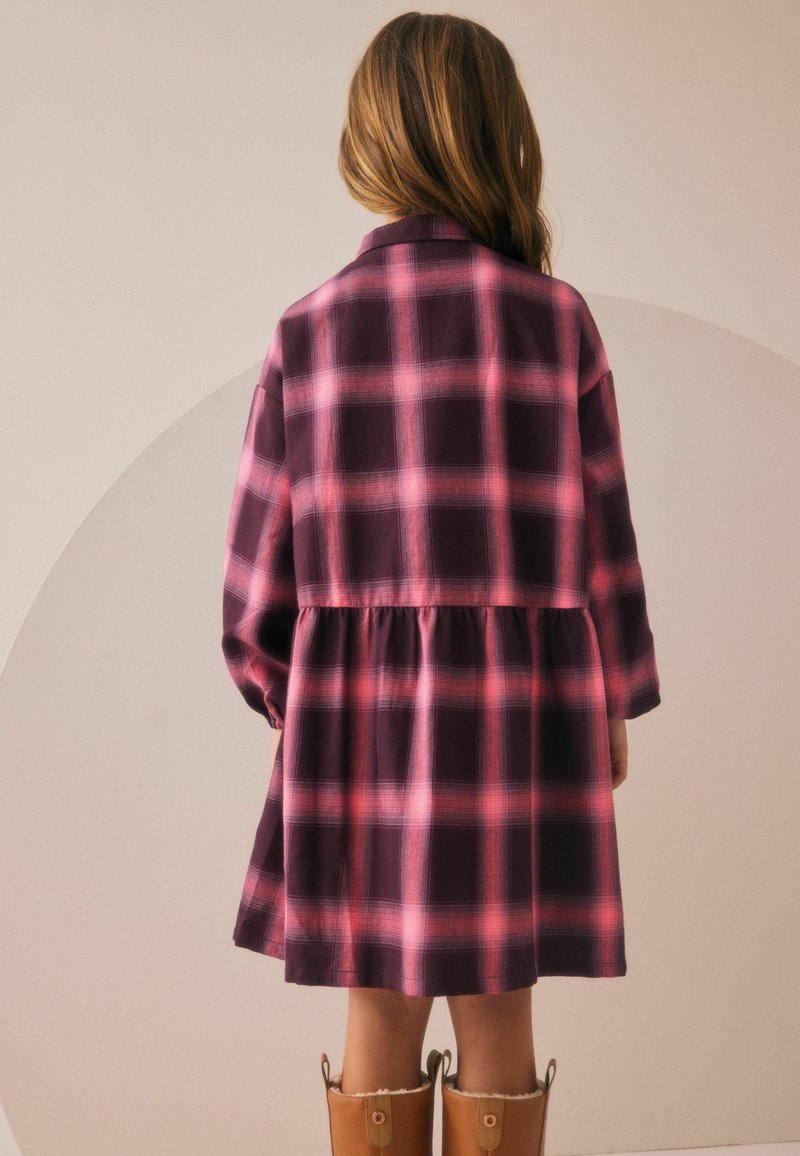 next berry shirt dress Next Shirt dress - berry pink/pink