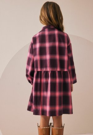 Next, Skjortekjole - berry pink