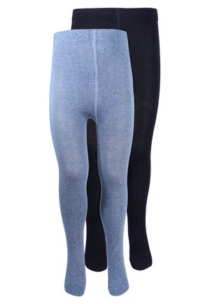 SOFT 2 PACK - Collant - navy/denim melange