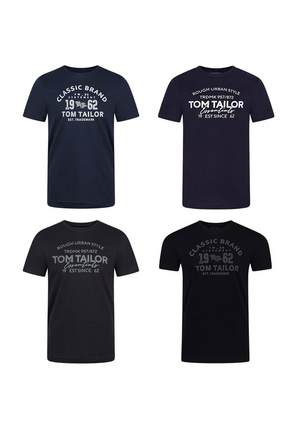 4 PACK - T-Shirt print